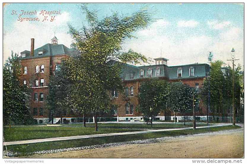 235209-New York, Syracuse, Saint Joseph Hospital, William Jubb No 51844 - Syracuse