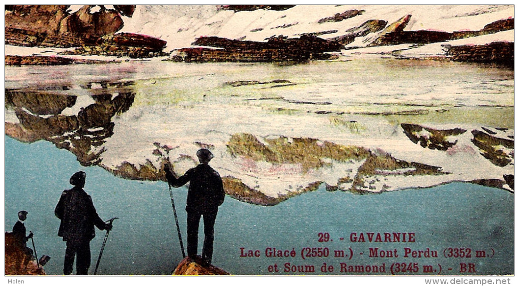 ALPINISME GAVARNIE LAC GLACE MONT PERDU SOUM DE RAMOND MOUNTAINEERING ALPINISMO BERGSTEIGEN MONTANISMO 1897 - Alpinisme