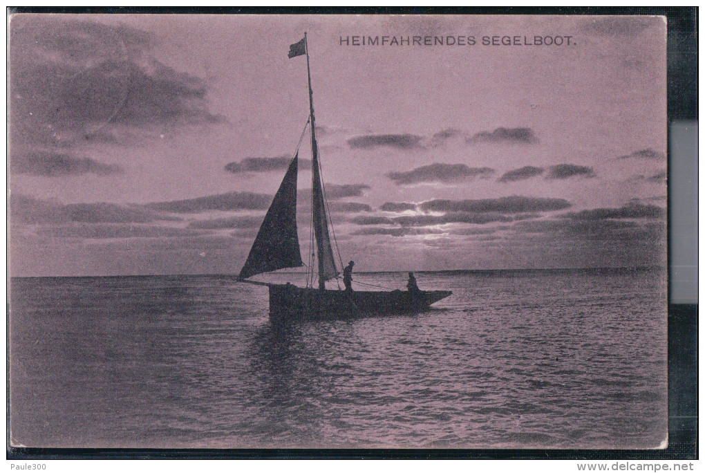 Norderney - Heimfahrendes Seegelboot - Norderney