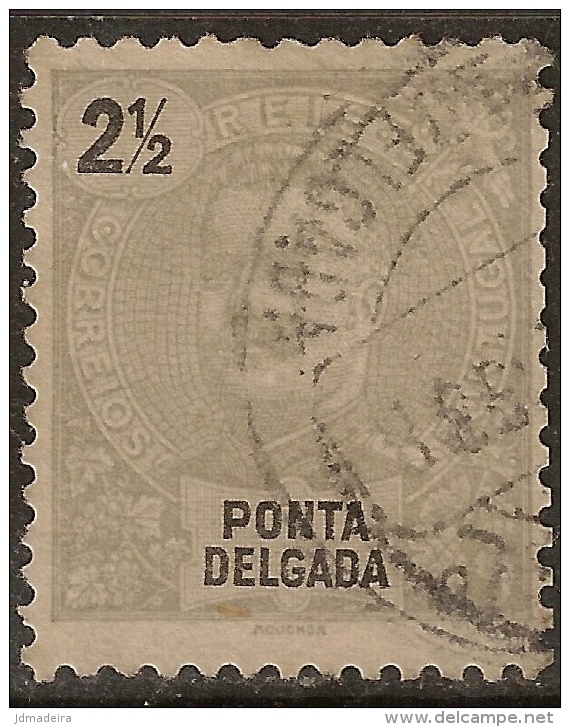 Ponta Delgada - 1897 King Carlos - Ponta Delgada