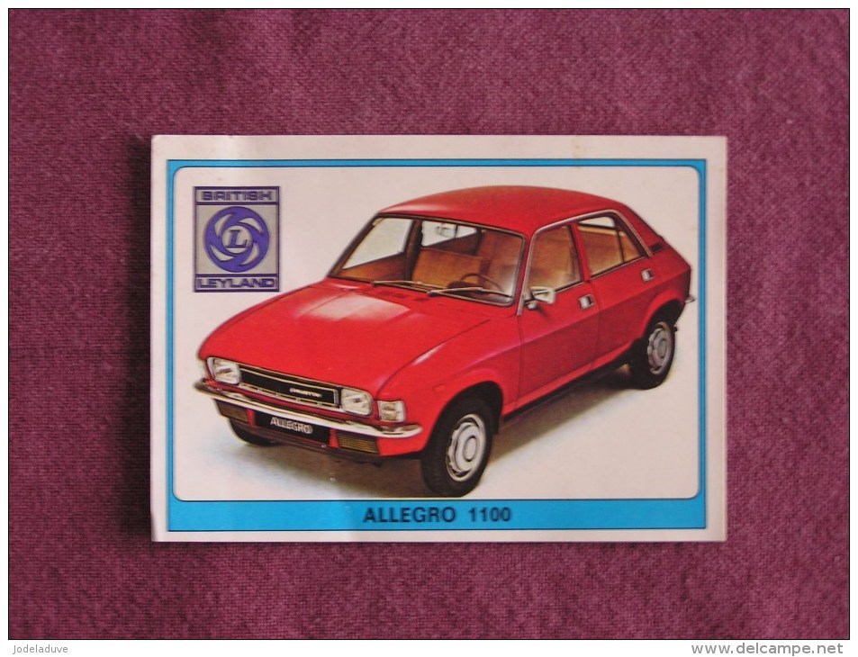 PANINI Super Auto Original Sticker N° 70 British Leyland Allegro Vignette Chromo Trading Card Vignette Cards Automobile - Edition Française