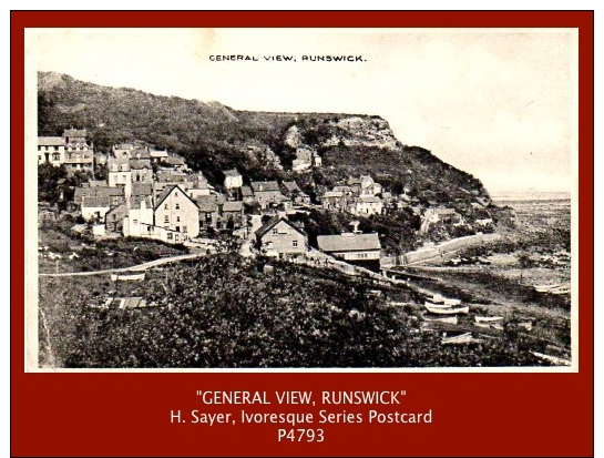 P4793 P4793a  “GENERAL VIEW, RUNSWICK”  (c.1920’s. B/w Matt Real Photo Postcard) - Other & Unclassified