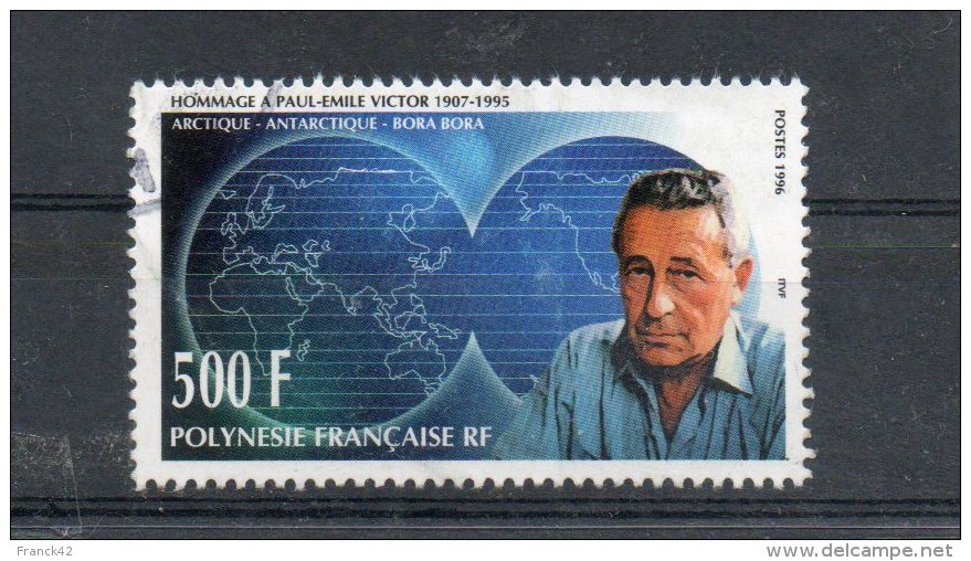 Polynésie Française. Hommage à Paul émile Victor. 500f - Used Stamps