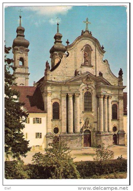 Deutschland - Münster Zwiefalten, Baden Wurtemberg - Klosterkirche,church ,Eglise + Timbre Handicap , 1970, TB - Muenstertal