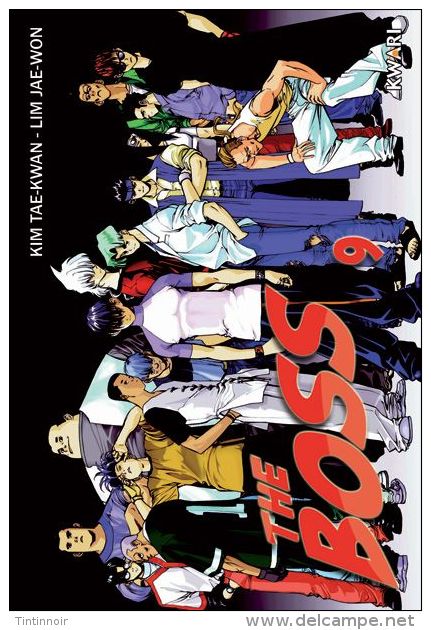 BD MANGAS THE BOSS 9 Kim Tae Kwan Lim Jae Won - Mangas Version Française