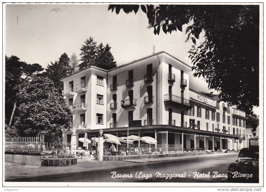 BAVENO ( Lac Majeur ) - HOTEL BEAU-RIVAGE - Verbania