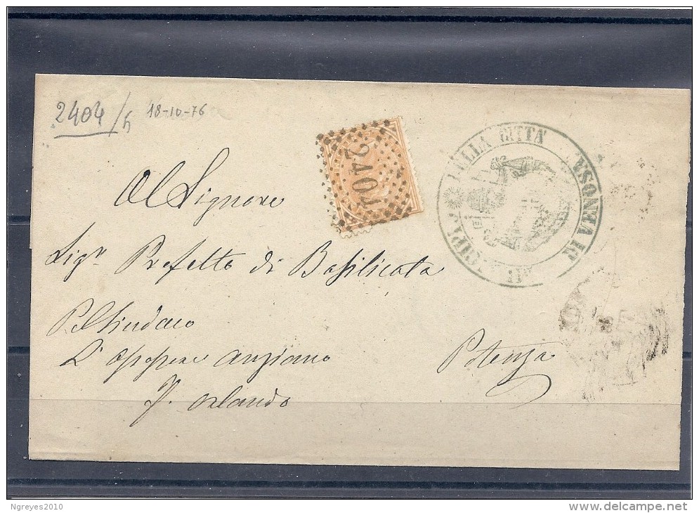 140018694  LOMBARDO-VENETTO    YVERT  Nº  17  CARTA - Marcofilía