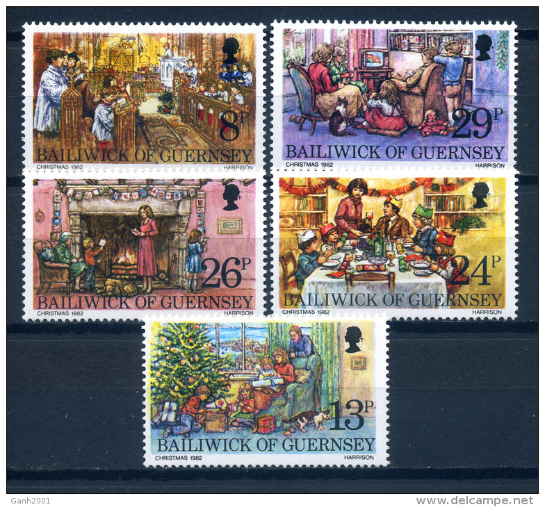 Guernsey 1982 / Christmas MNH Nöel Navidad Weihnachten / Ix27   30-8 - Navidad