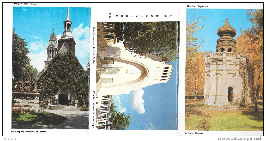 NOTRE DAME DU CAP DE LA MADELEINE - TROIS RIVIÈRES - QUÉBEC - CARNET SOUVENIR - SOUVENIR FOLDER - 12 PHOTOS - Trois-Rivières