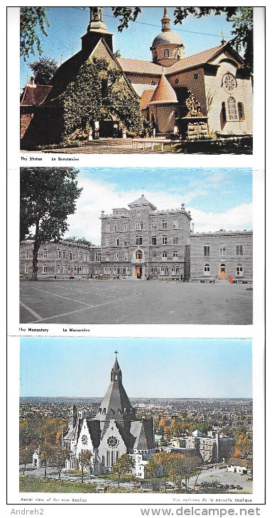 NOTRE DAME DU CAP DE LA MADELEINE - TROIS RIVIÈRES - QUÉBEC - CARNET SOUVENIR - SOUVENIR FOLDER - 12 PHOTOS