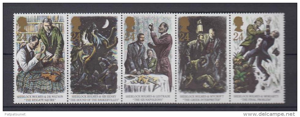 Grande Bretagne YV 1698/2 N 1993 Scherlock Holmes - Unused Stamps