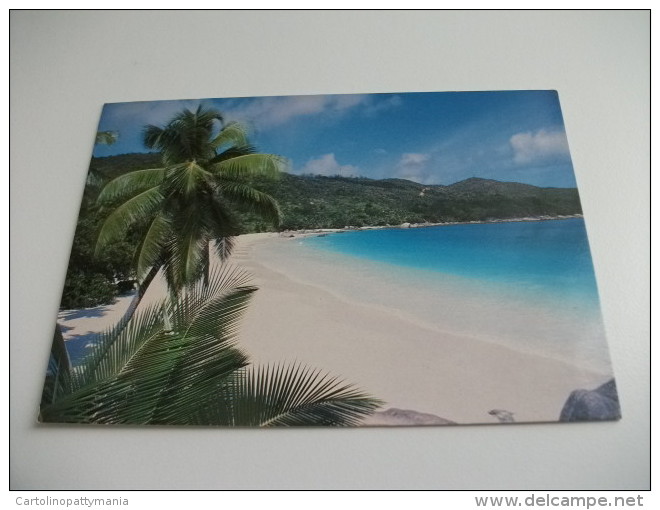 STORIA POSTALE FRANCOBOLLO COMMEMORATIVO Seychelles Anse Lazio Praslin Panorama - Seychellen