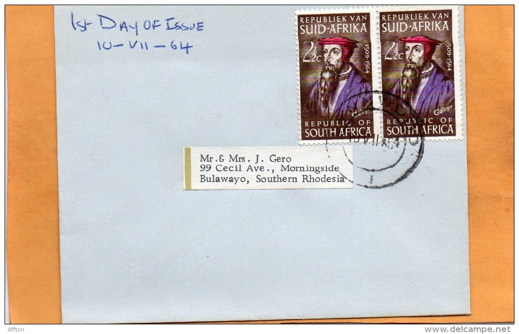 South Africa 1964 FDC - FDC