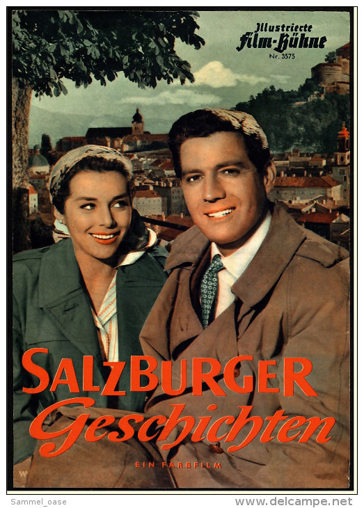 Illustrierte Film-Bühne  -  "Salzburger Geschichten" -  Mit Marianne Koch  -  Filmprogramm Nr. 3575 Von Ca. 1957 - Revistas