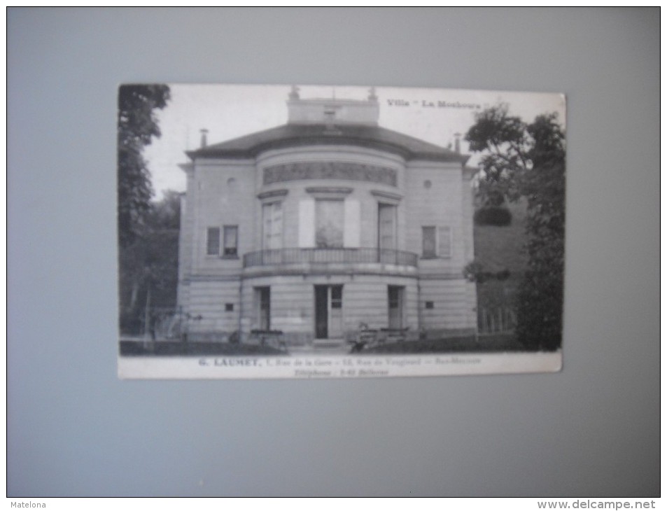 HAUTS DE SEINE BAS MEUDON G. LAUMET 1 RUE DE LA GARE 13 RUE DE VAUGIRARD VILLA LA MOSKOWA - Meudon