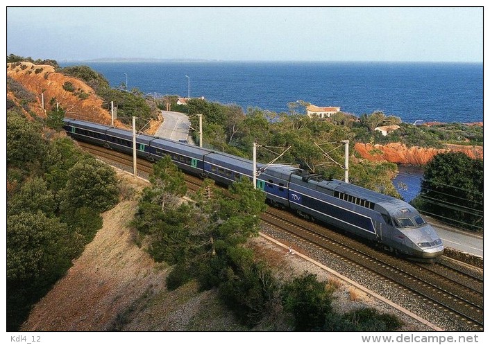 RU 0709 - TGV Réseau Vers ANTHEOR CAP ROUX Commune De SAINT-RAPHAEL - Var 83 - SNCF - Antheor