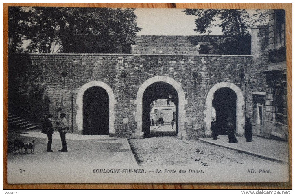 62 : Boulogne-sur-Mer - La Porte Des Dunes - Animée - (n°3511) - Boulogne Sur Mer