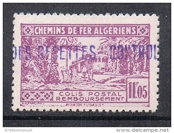 ALGERIE COLIS POSTAL N°93 N** - Colis Postaux