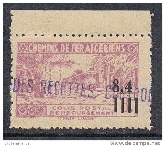 ALGERIE COLIS POSTAL N°138 N** - Postpaketten