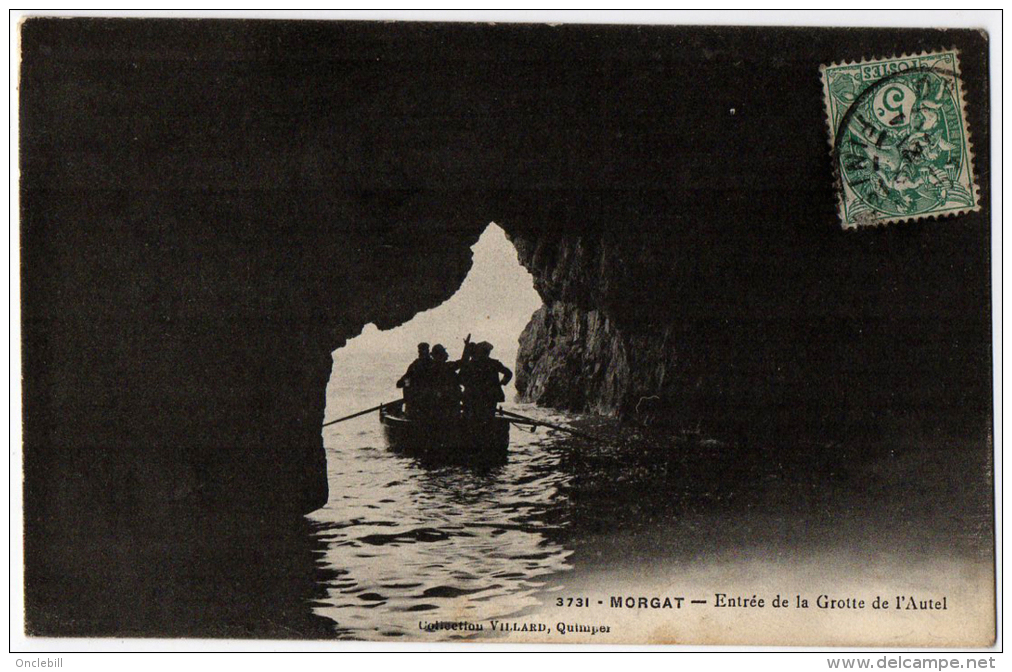 Morgat Finistère Lot 6 Cpa Grottes Diverses Avant 1910 état Superbe - Morgat