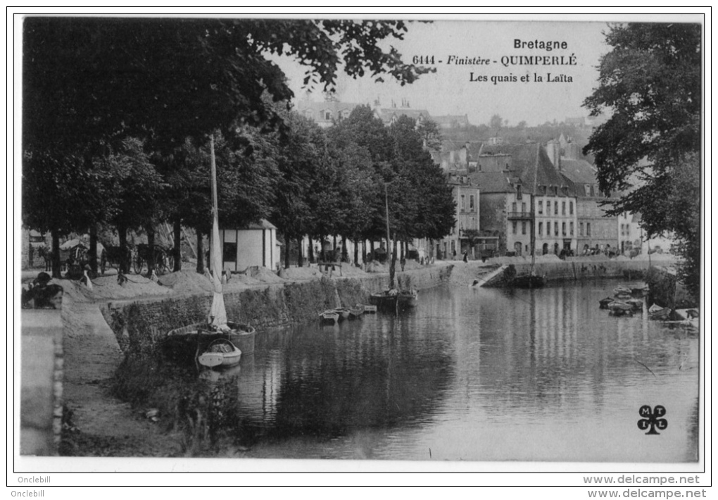 Quimperlé Finistère Lot 7 Cpa Diverses Avant 1910 état Superbe Et TB - Quimperlé