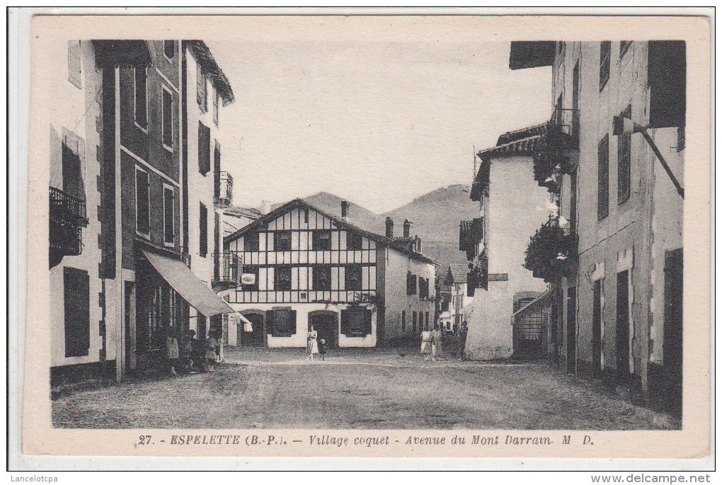 64 - ESPELETTE / AVENUE DU MONT DARRAIN - Espelette