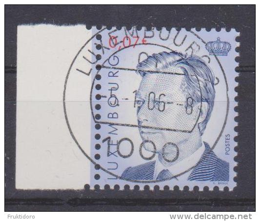 Luxembourg Mi 1539 Grand Duke Henri - 2001 - Used Stamps
