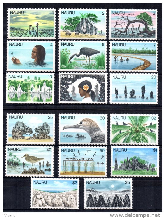 Nauru - 1978/79 - Pictorials - MNH - Nauru