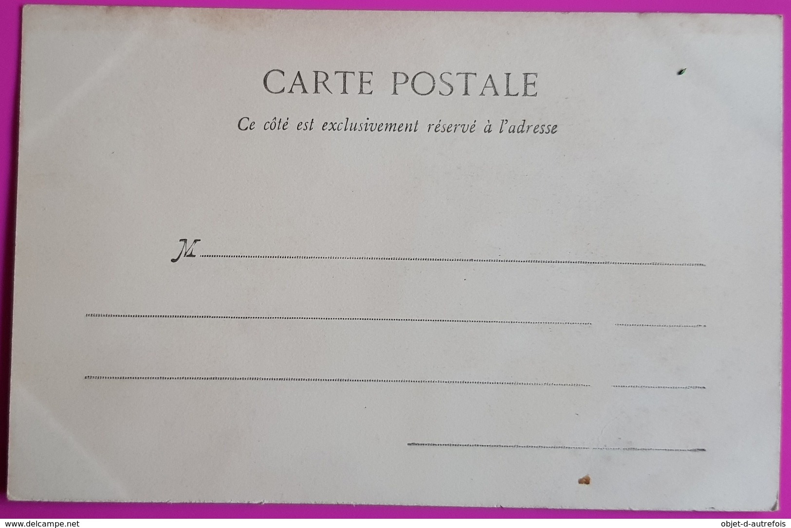 Cpa N° 5 Histoire D'un Crabe - Une Méduse, Un Poulpe Ou Un Requin? Carte Postale Bergeret ? Non Circulée - Bergeret