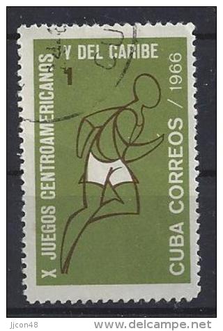 Cuba  1966   Central American And Caribbean Games  (o)  1c - Usados