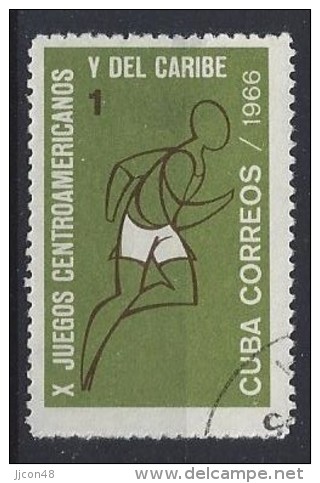 Cuba  1966   Central American And Caribbean Games  (o)  1c - Oblitérés