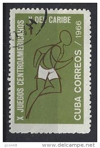 Cuba  1966   Central American And Caribbean Games  (o)  1c - Usati