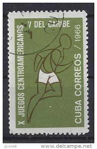 Cuba  1966   Central American And Caribbean Games  (o)  1c - Oblitérés