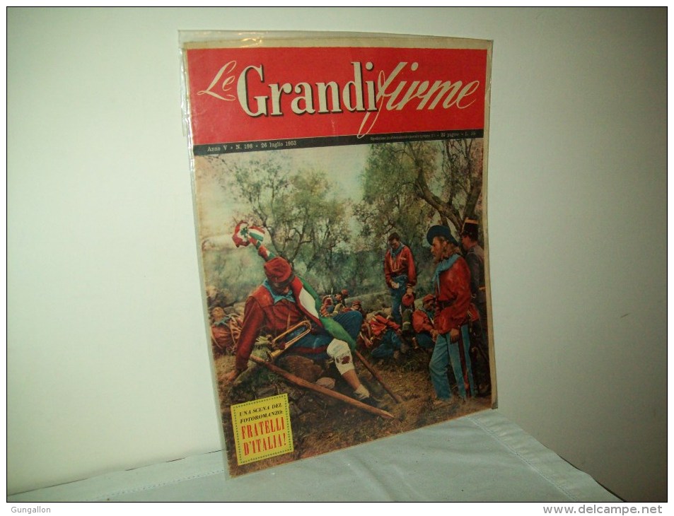 Le Grandi Firme (Mondadori 1953) N. 198 - Cinema