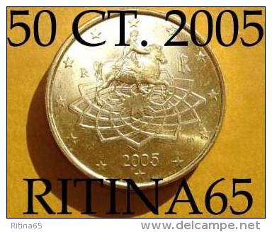 !!! N. 1 COIN/MONETA DA 50 CT. ITALIA 2005 UNC/FDC !!! - Italia