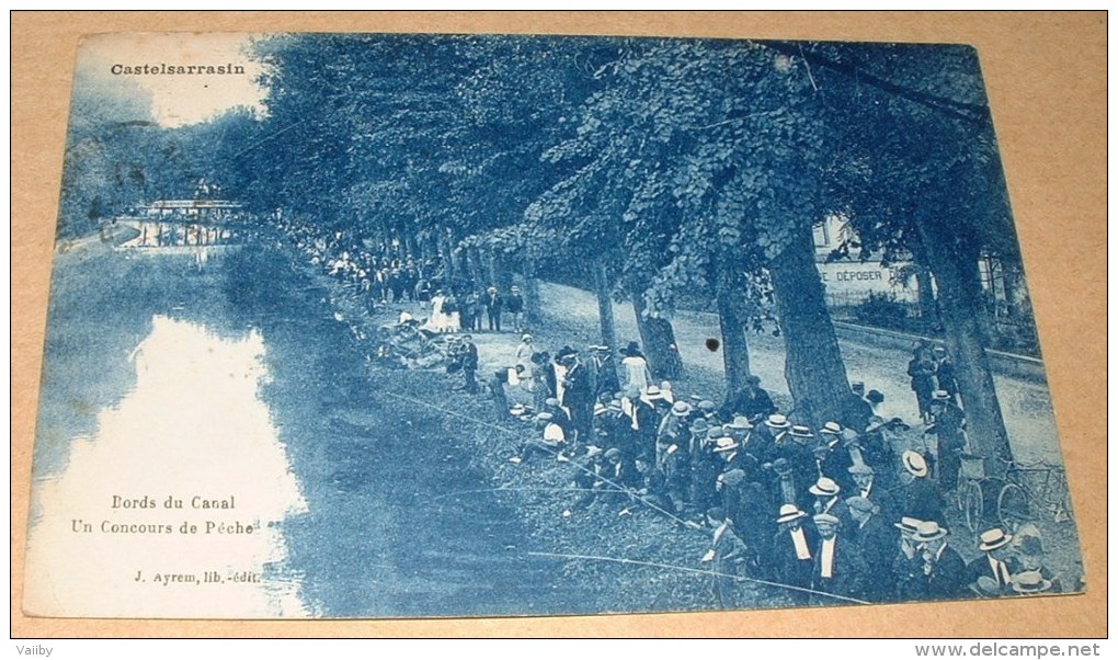 Castelsarrasin - Bords Du Canal - Un Concours De Peche - Castelsarrasin