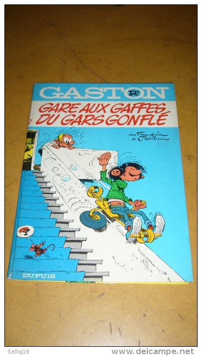 Gaston Lagaffe  - R3 Gare Aux Gaffes Du Gars Gonflé - Gaston