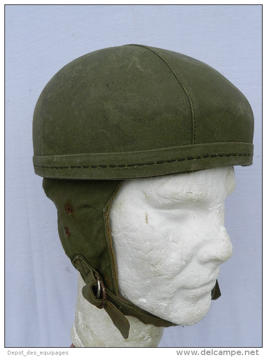 CASQUE De SAUT PARACHUTISTE + PATCH 11° D.P. + EPAULETTES LEGION + INSIGNE BERET PARA - Headpieces, Headdresses