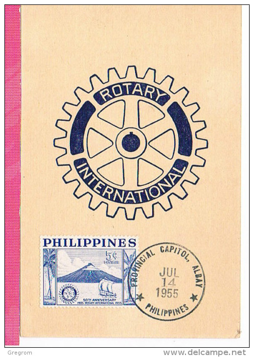 ( CM ) PHILIPPINES YT 430 Oblt 1955  MAXIMUM CARD , CARTE MAXIMUM - Philippines