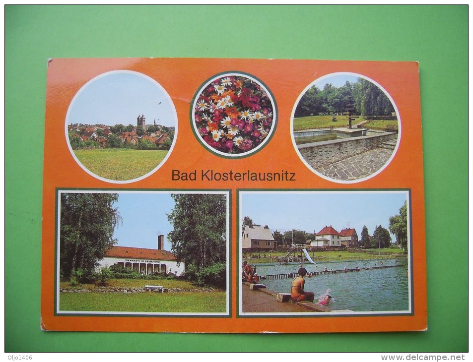 Bad Klosterlausnitz /   5-Bild-Karte [1986]      -       (D-H-D-Th14) - Bad Klosterlausnitz