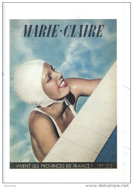 Marie Claire "vivent Les Provinces De France !" Aout 1939 - Document Musée De La Presse Revue - Pin-up Maillot Bonnet Ba - Publicité