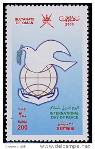 (113) Oman (sultanate)  Peace Day / Paix / Friedenstag / 2003  ** / Mnh  Michel 557 - Oman