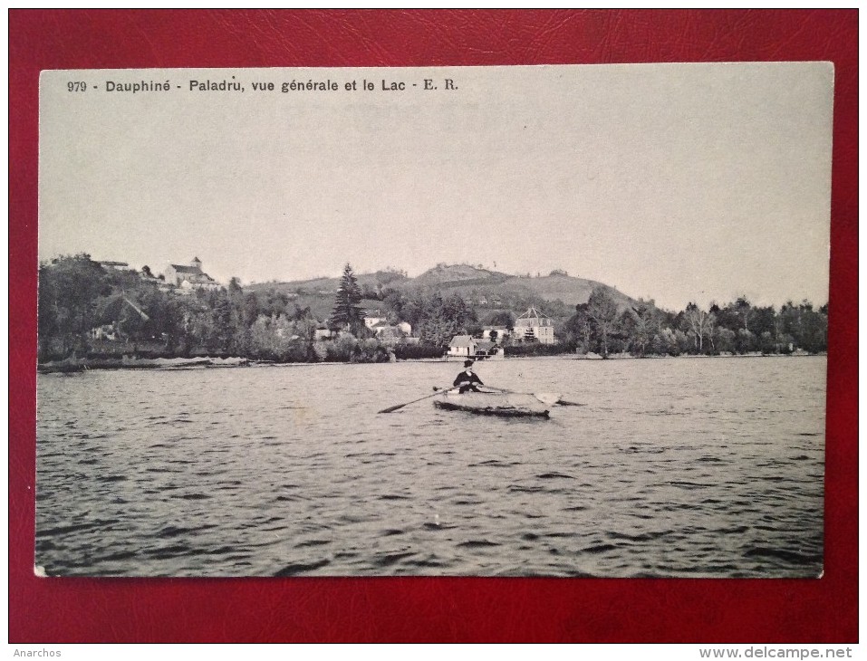 38 Isere PALADRU Vue Generale Et Le  Lac - Paladru