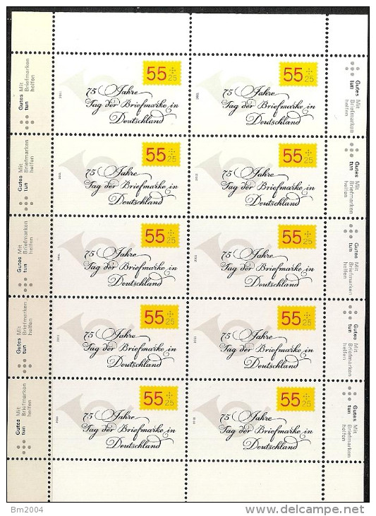 2011 Allem. Fed. Mi. 2882  **MNH   75 Jahre Tag Der Briefmarke In Deutschland - Sonstige & Ohne Zuordnung