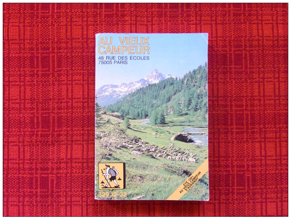 Catalogue Au Vieux Campeur Alpinisme Randonnée Spéléo 1981 - Sport