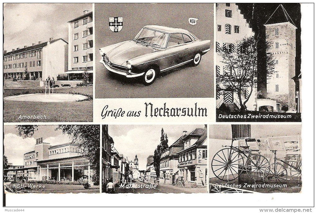 GRÜß AUS NECKARSULM - MULTI VUES - NSU - Neckarsulm