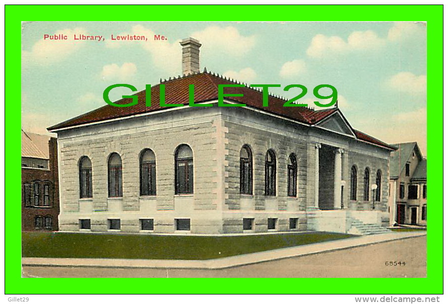 LEWISTON, ME - PUBLIC LIBRARY - - Lewiston