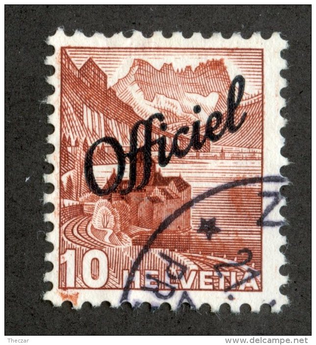 4273  Swiss 1942   Mi.#48a  (o)   Scott #O21 Cat. .60€ -Offers Welcome!- - Service