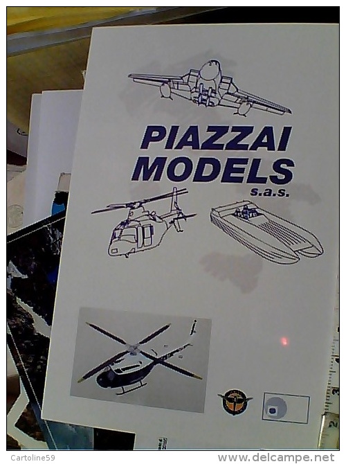 ELICOTTERO AUGUSTA 412  MODELLO  MOSTRA MODELLINI GONZAGA COLLEZIONE MUSEO VORREI VOLARE MODELLI PIAZZAI N2005  EQ13225 - Elicotteri