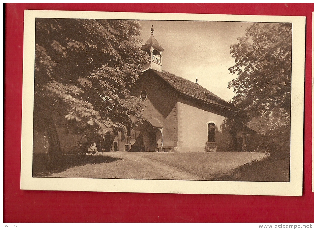 DCO-07  Temple De Cartigny . Cloches De 1788.  Sepia. Non Circulé. - Cartigny